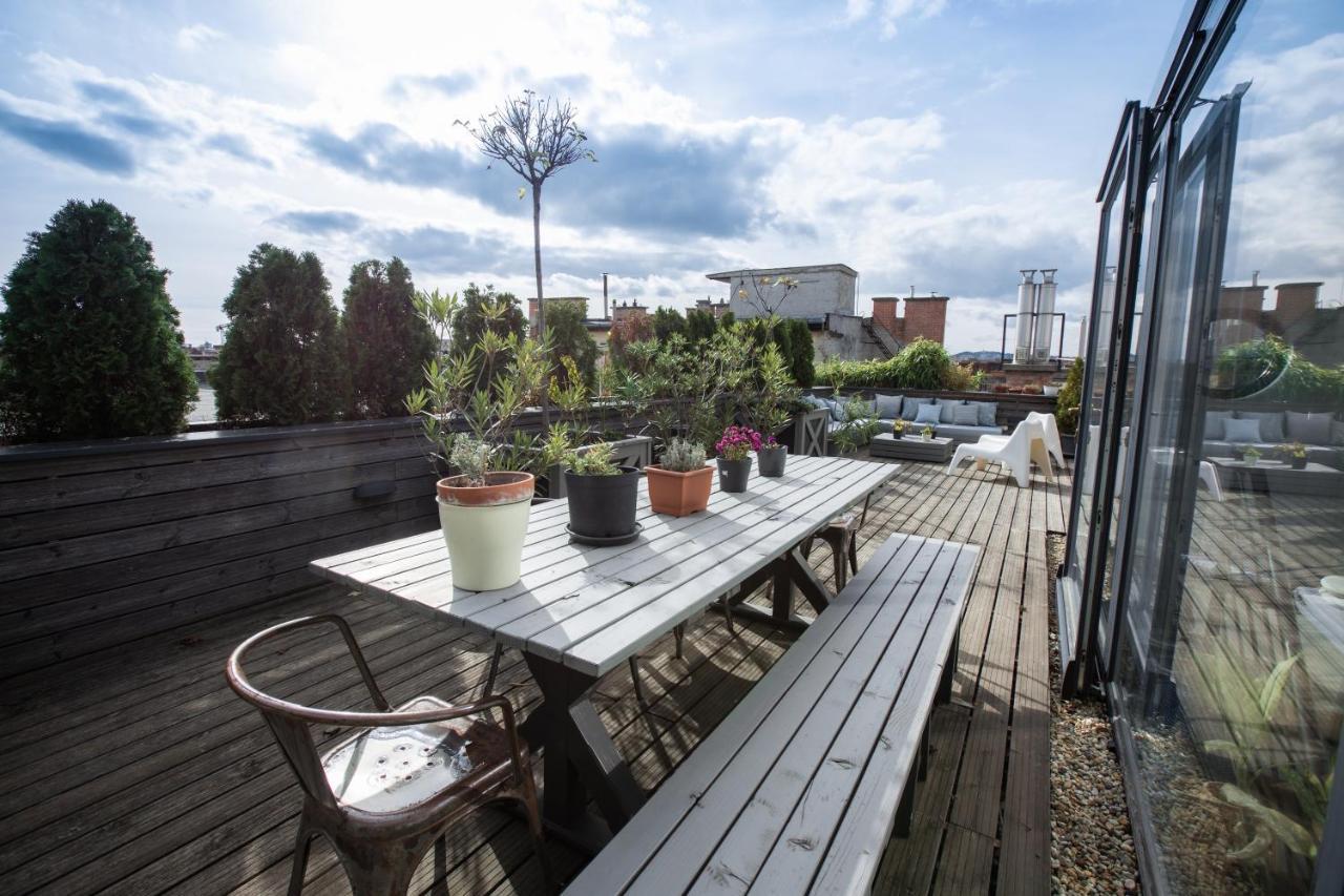 205M2 Penthouse With 75M2 Castle View Terrace And Barbercue - My Loft In Budapest Extérieur photo
